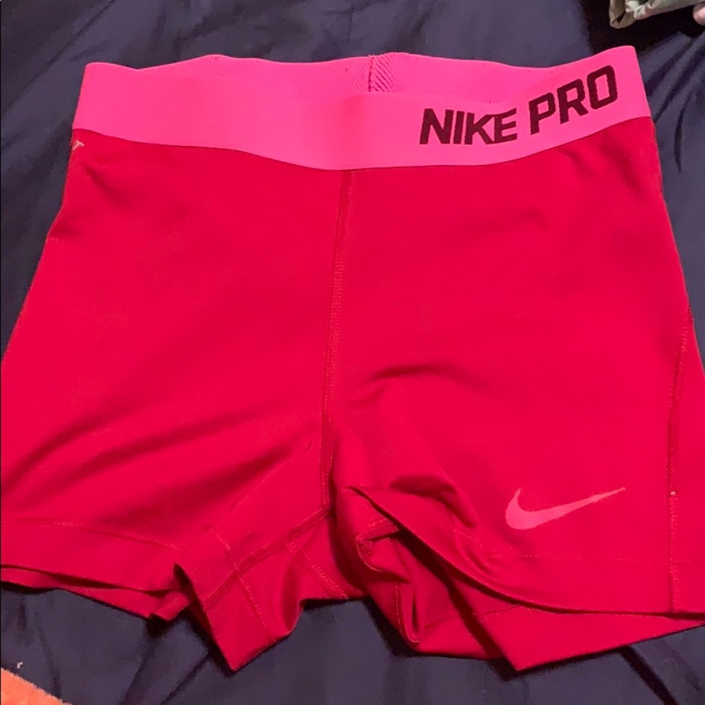 Pink Nike pros